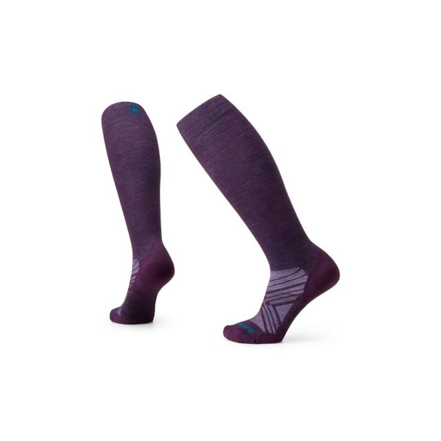 Women's Ski Zero Cushion Extra Stretch Over The Calf Socks