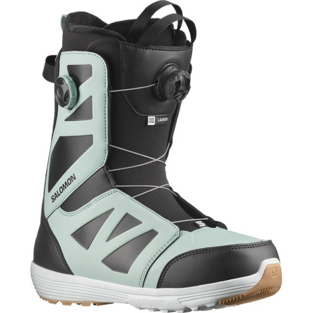 This team favorite do-it-all park boot utilizes Salomon's Fit To Ride building process ensuring instant out of the box fit and first rate comfort. Designed for the modern freestyle rider featuring our lightest construction our Salomon specific BOA Fit System activated STR8JKT harness for deluxe heel hold and a compact foot print.