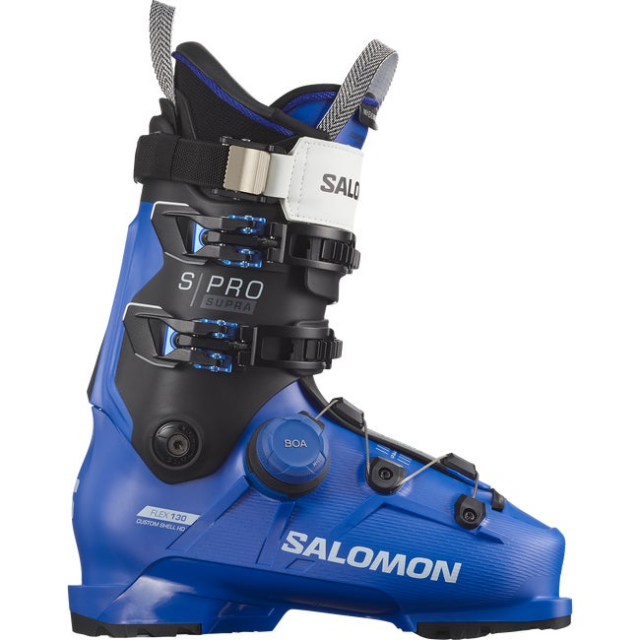 Challenging traditional boot constructions to introduce a new standard of perfect fit Salomon's Supra BOA 130 are built to maximize foothold and performance. Salomon's ExoWrap Construction combined with the BOA Fit System provides a micro-adjustable precision fit and a targeted wrap around the foot that can easily be adjusted throughout th