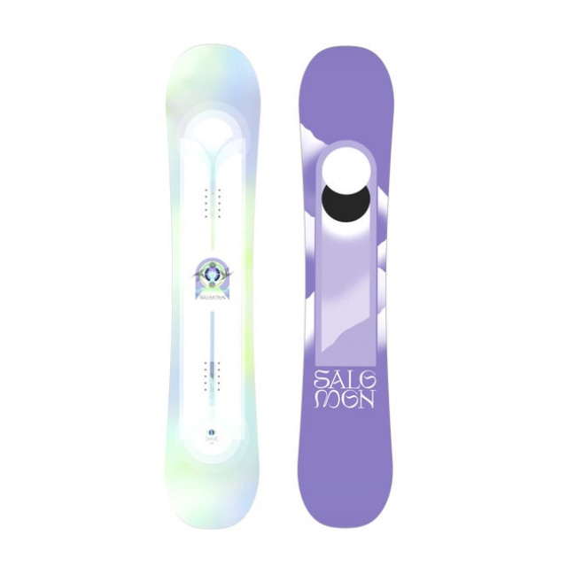 The Lotus snowboard features a soft flex and a forgiving profile facilitating progression and lowering consequences for beginners. This directional twin features Bite Free Edges for a catch free ride.