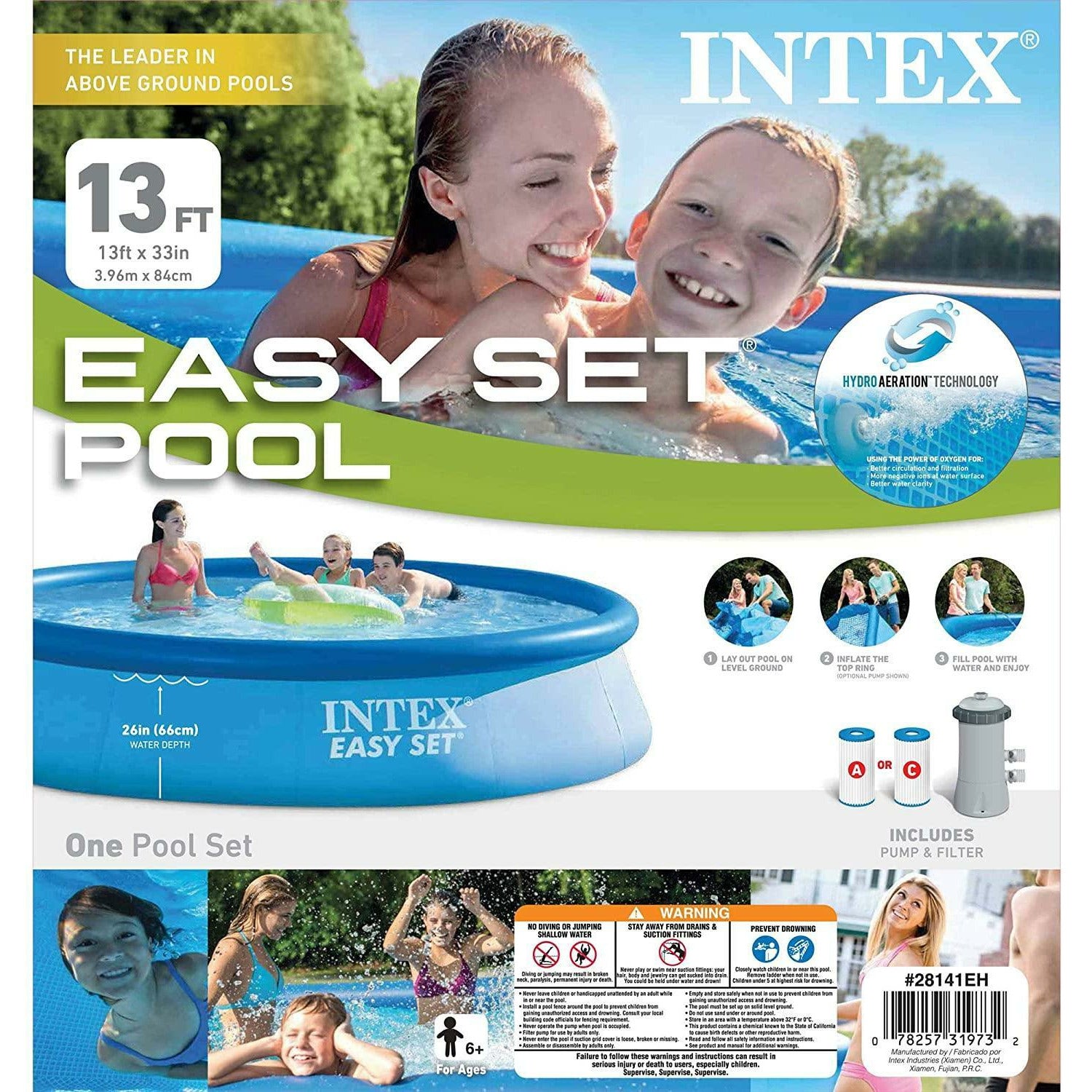 Intex Easy Set Pool 13x33 - Pelican Shops