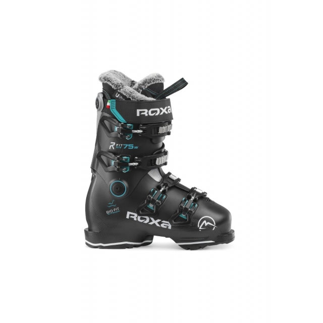 The R/Fit 75W is for intermediate level women skiers who seek comfort and control in a boot that will comfortably accommodate a wide range of foot shapes