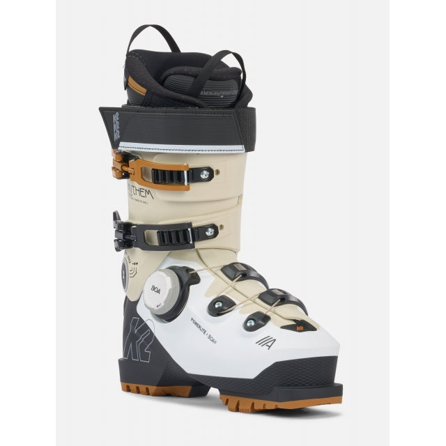 The Anthem 95 BOA® is a great introductory boot for the athletic skier looking to level up their skills.  Outfitted with the all-new BOA® Fit System and MultiFit Last which was specifically designed to fit a variety of foot shapes resulting in dialed in performance and a micro-adjustable precision fit.