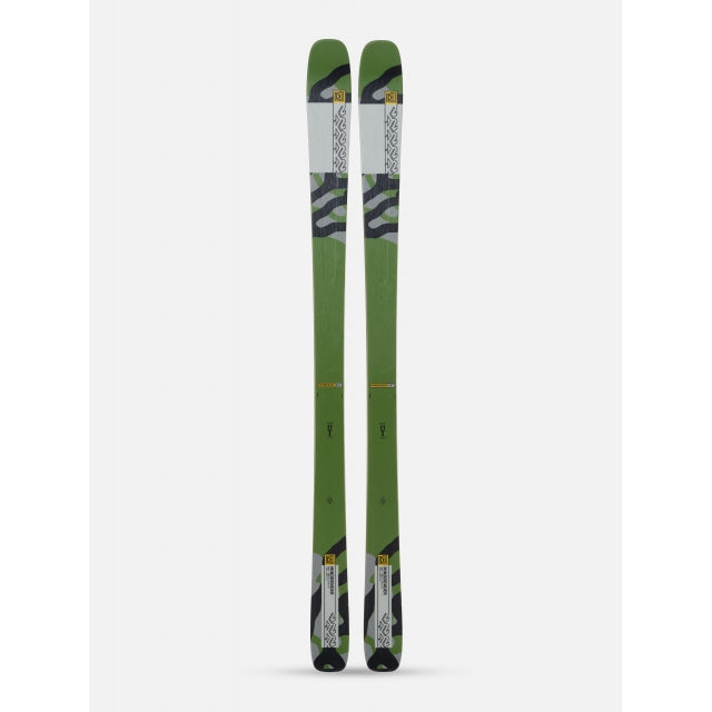 When soft snow is in short supply, turn to the K2 Mindbender 89Ti men’s freeride ski. Although it's built with the same Titanal Y-Beam construction and All-Terrain Rocker profile as its other metal-reinforced Mindbender siblings, the 89Ti stands apart thanks to a narrower waist width.