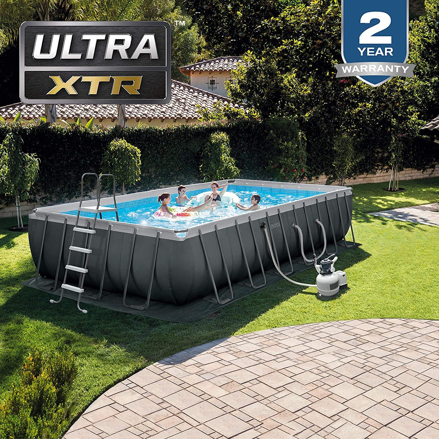 Intex 24X12X52 Ultra XTR Rectangular Pool Set - Pelican Shops