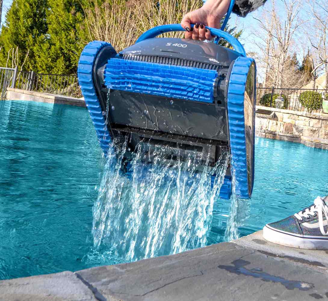 Ships Next Day New Dolphin S400 Robotic Pool Cleaner