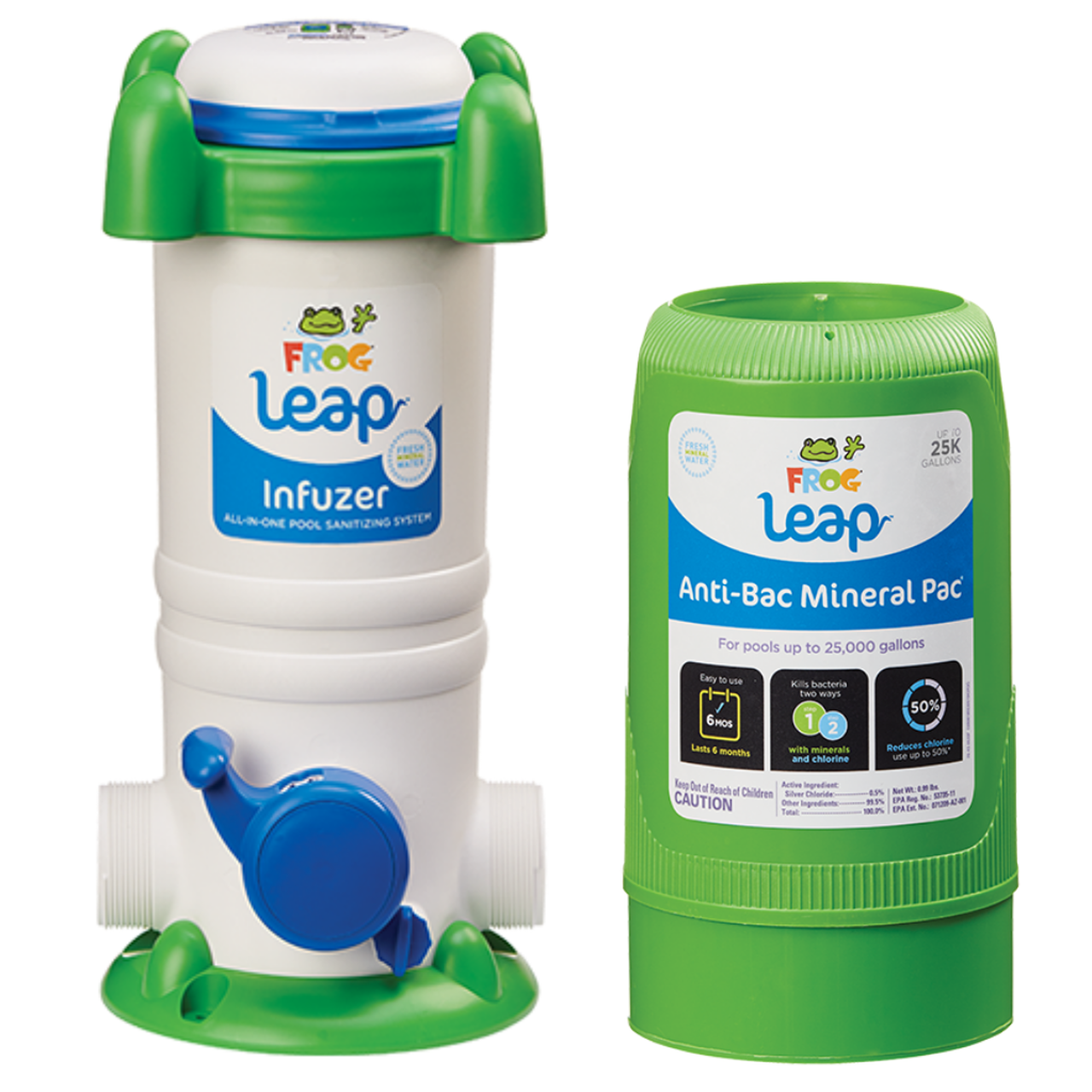 Frog Leap Torpedo Pac Sanitizing System Starter Kit