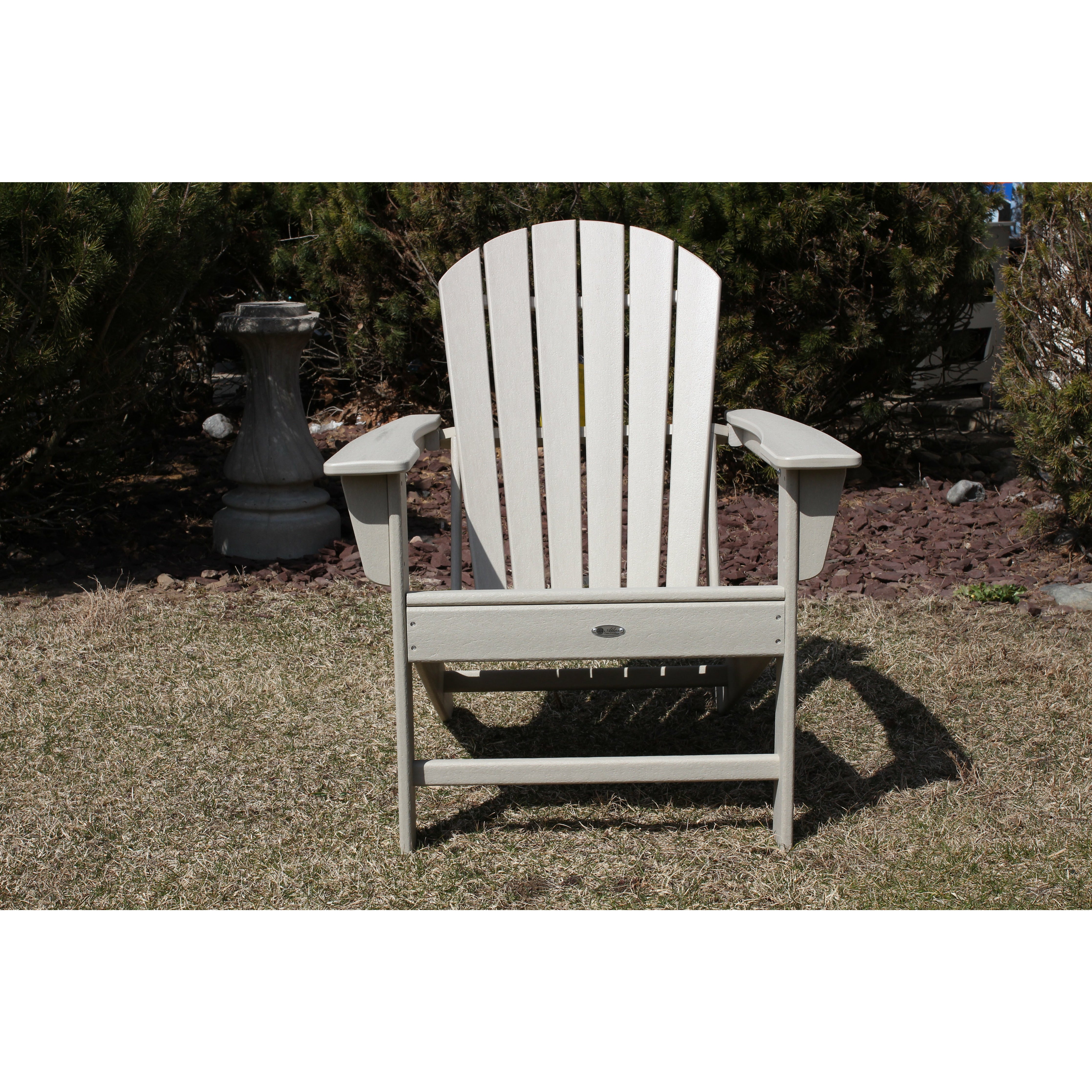 Surf City Adirondack Chair (Tan) - Polymer Furniture IN STOCK
