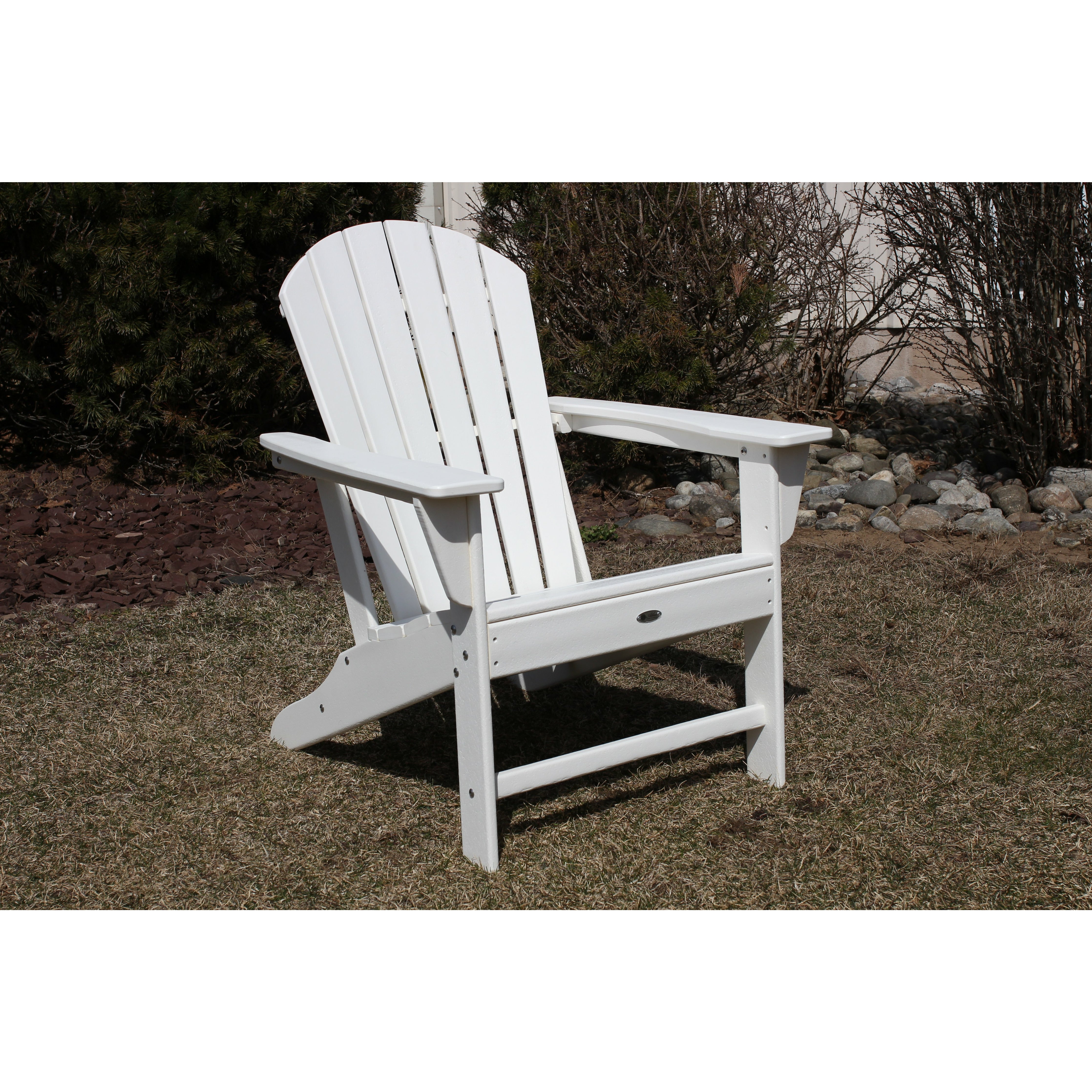 Surf City Adirondack Chair (White) - Polymer Furniture IN STOCK