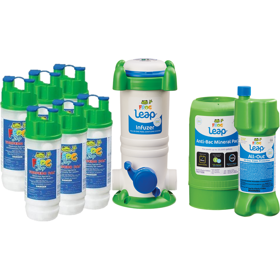 Frog Leap Torpedo Pac Sanitizing System Starter Kit