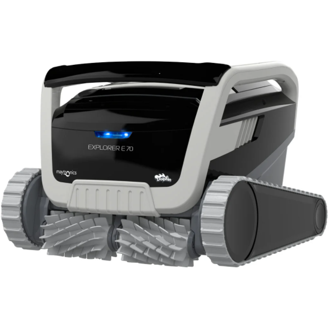 Ships Next Day New Dolphin  Explorer E70 Robotic Pool Cleaner w/ Caddy