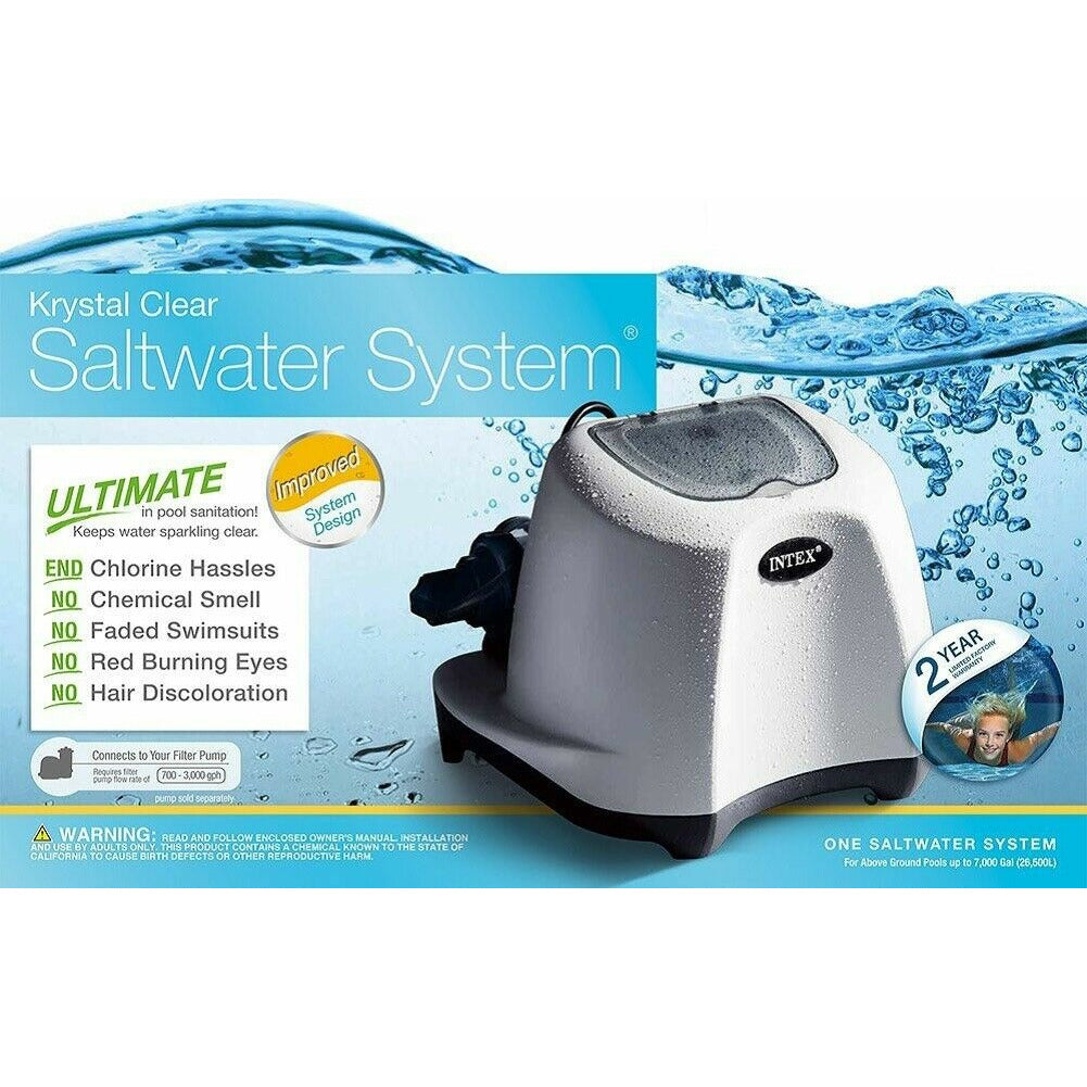 Intex 26667EG Krystal Clear Saltwater System