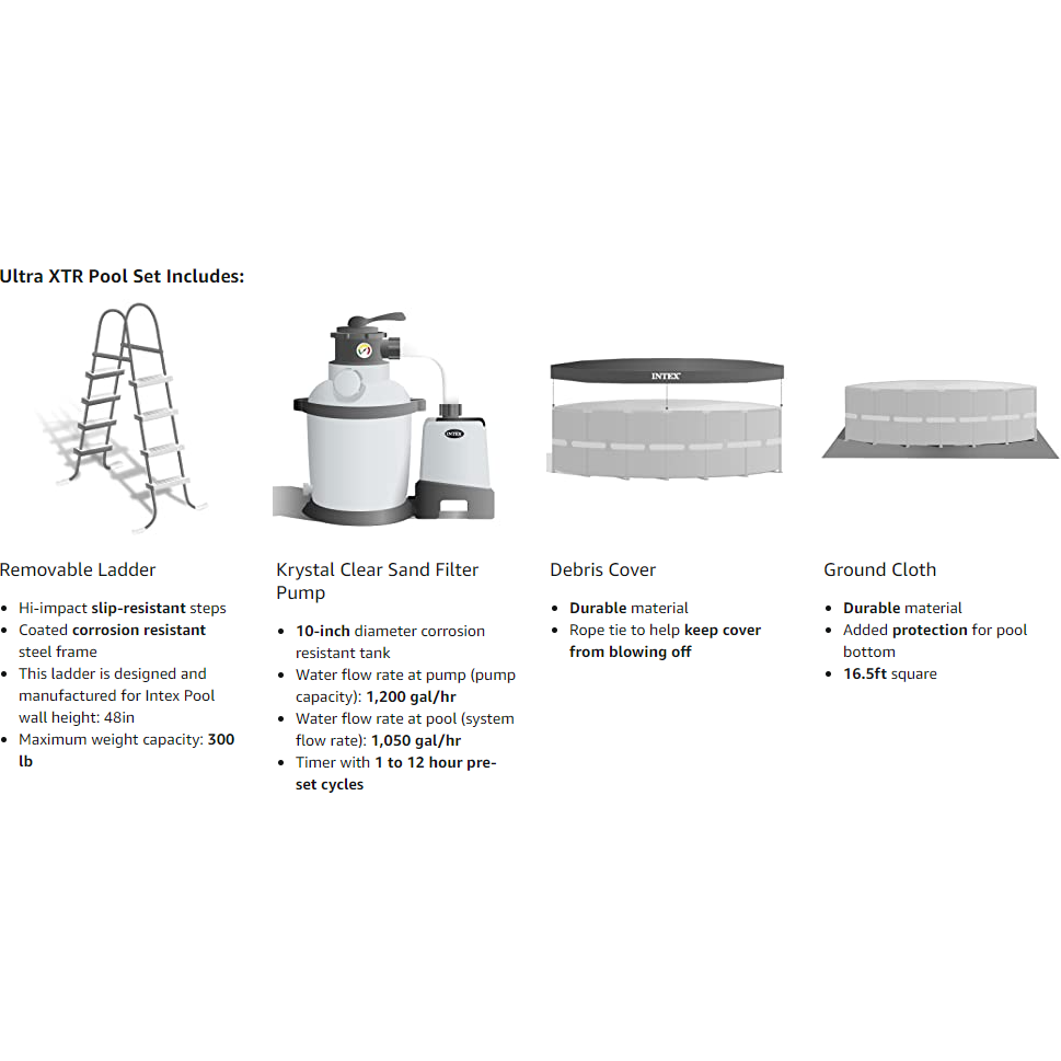 Intex Ultra XTR Pool 20x48 - Pelican Shops