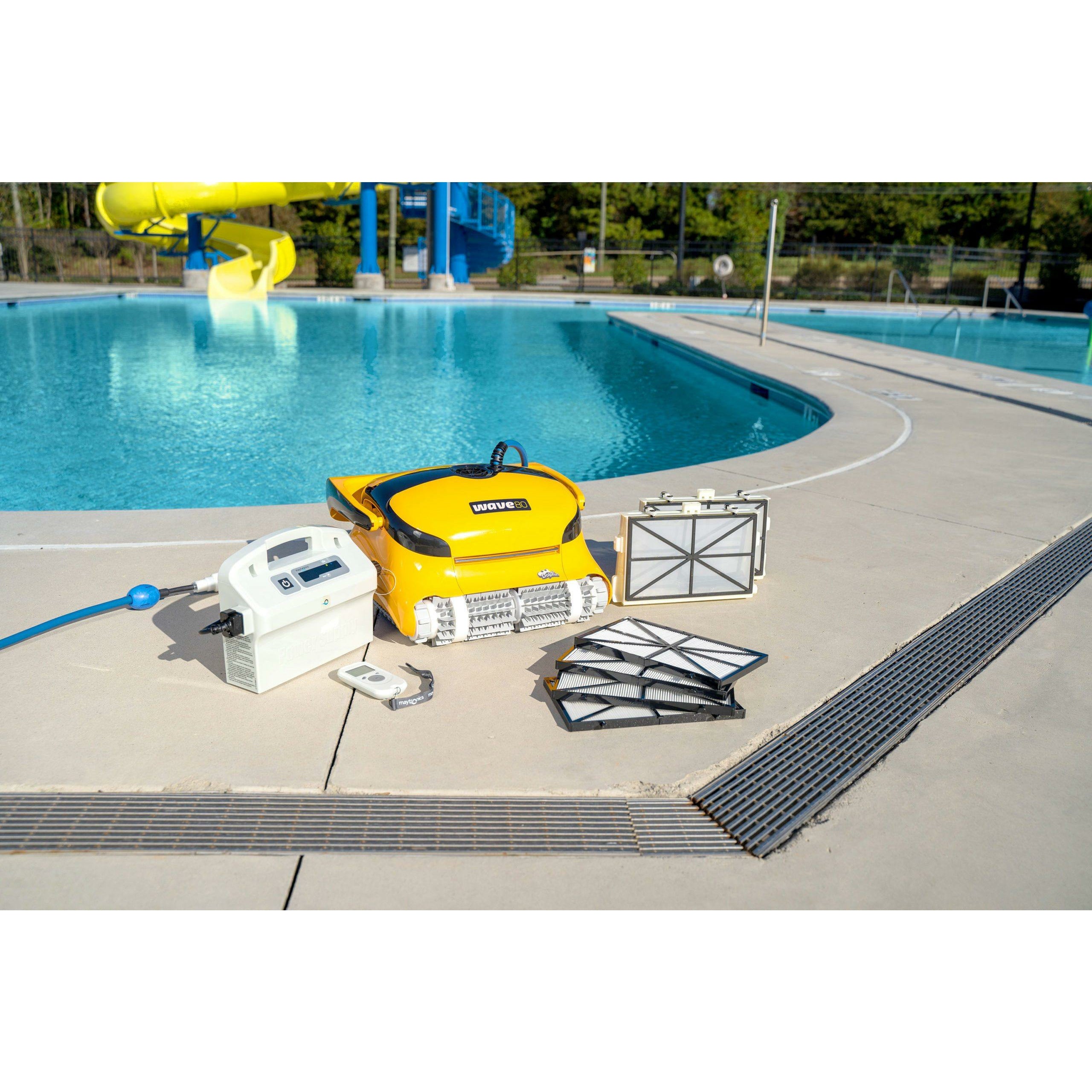 Commercial Pool Dolphin Wave 80 Robotic Cleaner - Pelican Shops